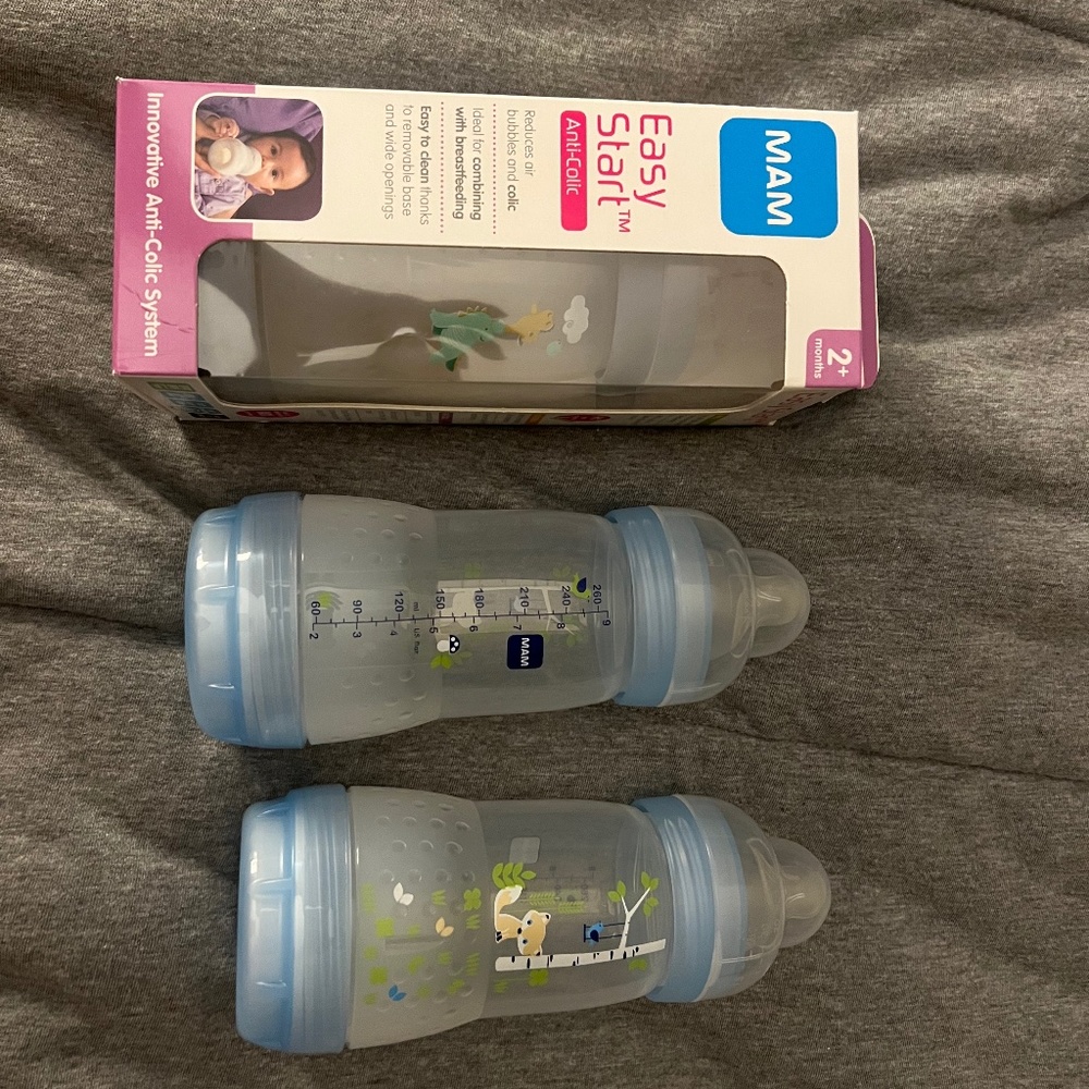 Mam 9oz baby bottles